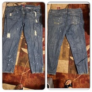 Torrid size 28 blue Jeans 30.5 inch inseam